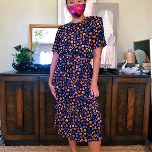 80s 90s VINTAGE COLORFUL 3 PIECE